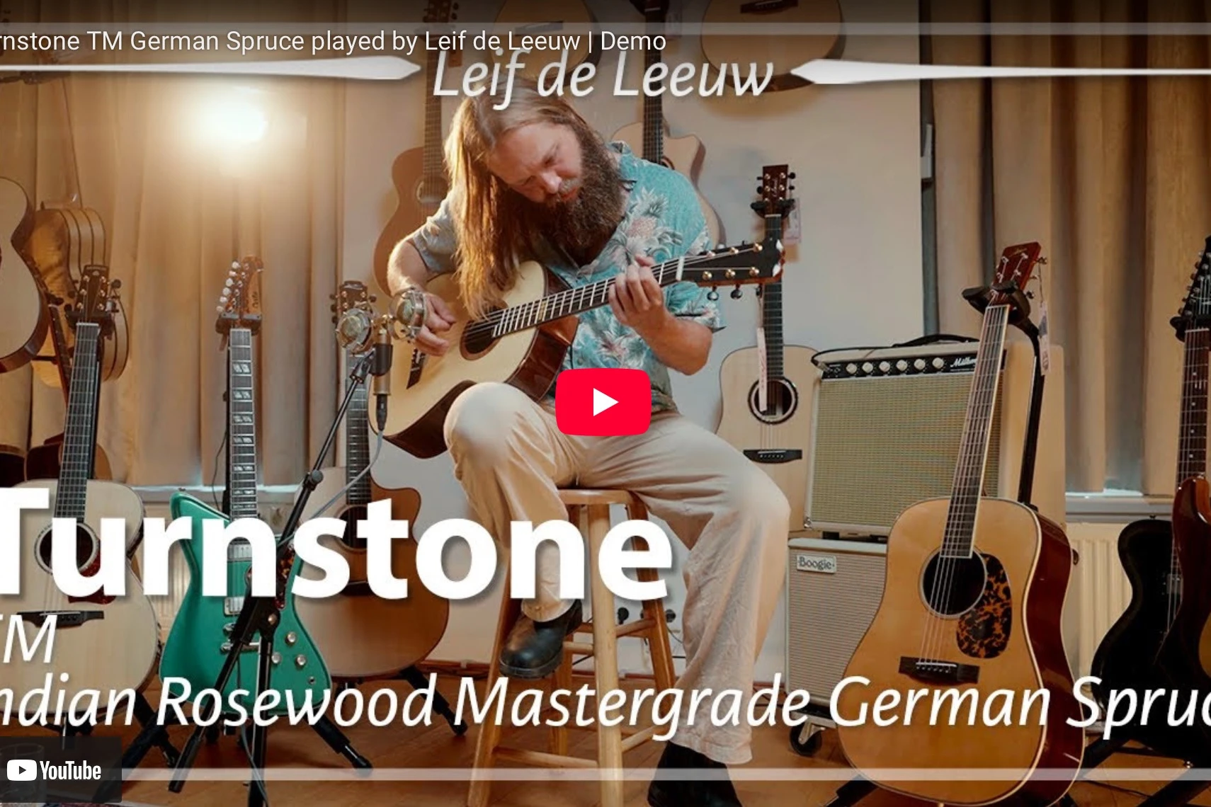 Turnstone TM German Spruce played by Leif de Leeuw